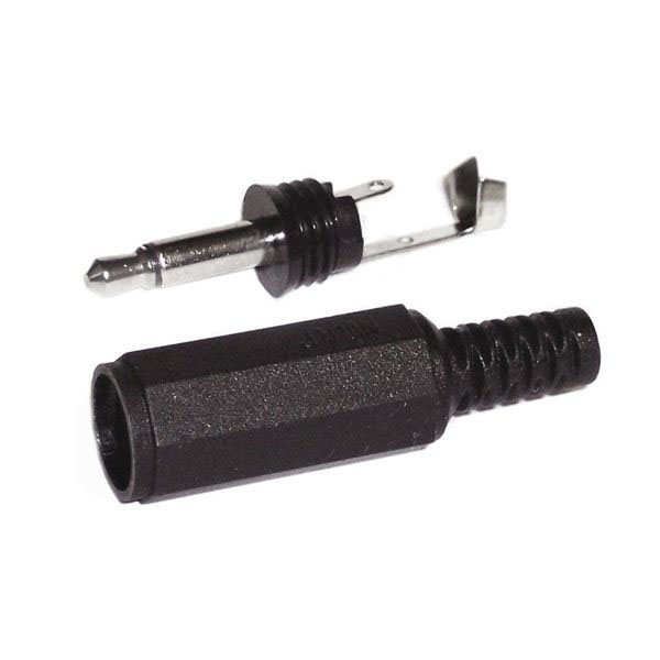 3.5mm Mono Plug w/Plastic Handle-501PSB - Click Image to Close